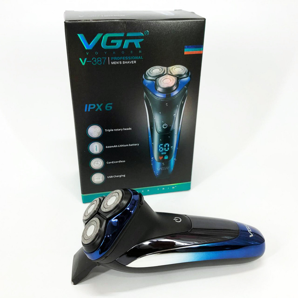 Акумуляторна машинка для стрижки, Професійна бритва для волосся, Вологостійка електрична бритва HD-59 Львів - фото 10