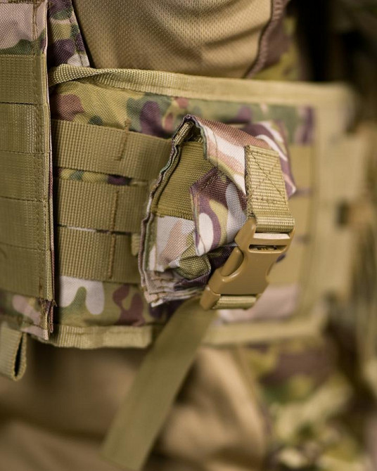 Плитоноска Attack 4 точки швидке скидання з напашником ПП8255 Одеса - фото 6