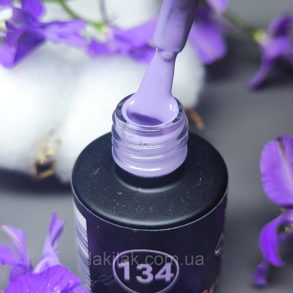 Гель-лак для нігтів Bee Nails 134 (лавандовий) 8мл Херсон - фото 1