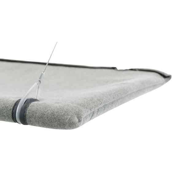 Лежак Trixie для вікна з кріпленнями велюр 50 х 30 см сірий Київ