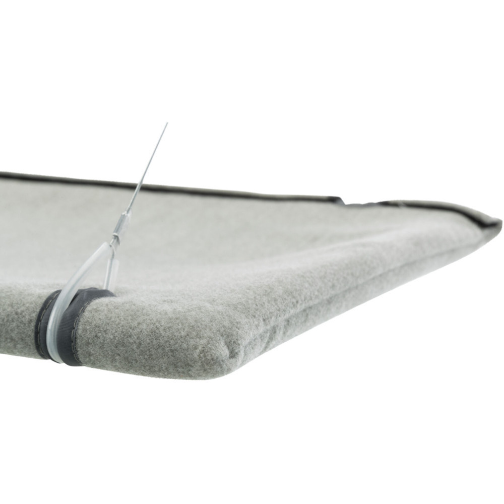 Лежак Trixie для окна с креплениями велюр 50 х 30 см серый Киев - изображение 5