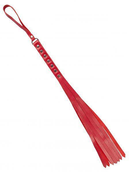 Флогер S&M Fancy Leather Floger, Red Sex Aura Київ - фото 2