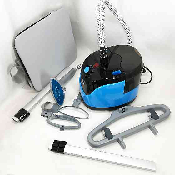 Відпарювач вертикальний для одягу зі стійкою RAF R.3038 1800 W. YS-456 Колір: синій Київ