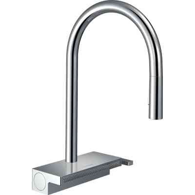 Змішувач Hansgrohe Aquno Select M81 , 22 см, хром (73837000) Вінниця