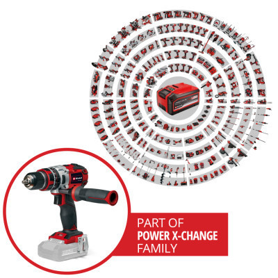 Шуруповерт Einhell TP-CD 18/80 Li-i BL - Solo, PXC 18В, 80Нм (без АКБ и ЗУ) (4514305) Винница - изображение 9