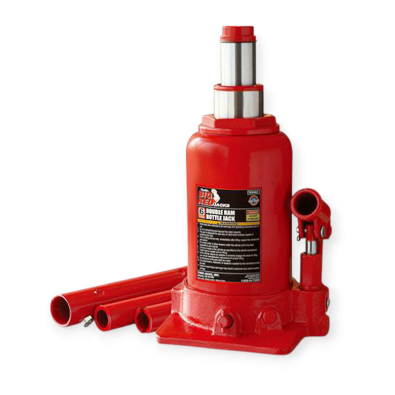 Домкрат гідравлічний 4 т, 160-390 мм (коробка), двоштоковий Torin Мукачево - фото 1