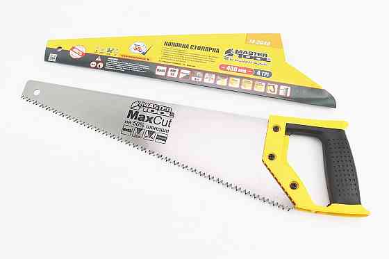 Ножівка по дереву 400мм, 4TPI MAX CUT, загартований зуб, 2D заточування 14-2640 Київ