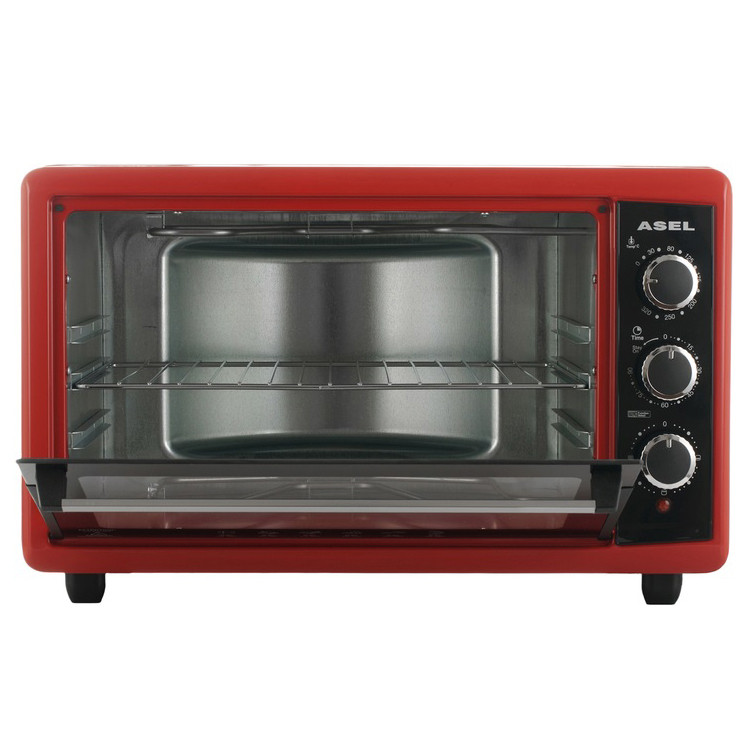 Настольный электрический гриль с таймером, Электродуховка настольная с противнем, Духовка духовой шкаф QL-72 Львов - изображение 2