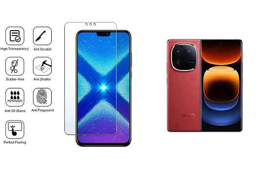 Захисне скло NeoGlass для Vivo iQOO 12 Pro – надпрозоре та стійке Київ