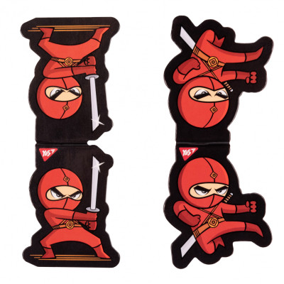 Закладки для книг Yes магнитные Ninja, 2шт (707916) Винница - изображение 2