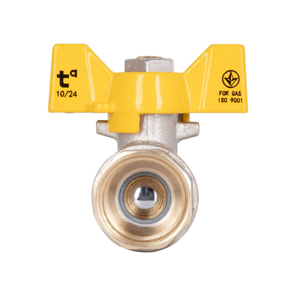 Кран кульовий Thermo Alliance Base 1/2" ВР для газу (метелик) SD602G15 Київ - фото 6