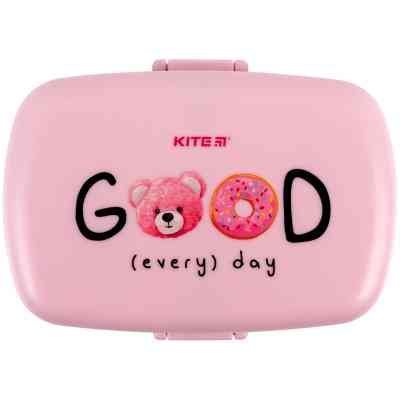 Ланч-бокс детский Kite с наполнением 1150 мл, розовый (K23-180-1) Винница