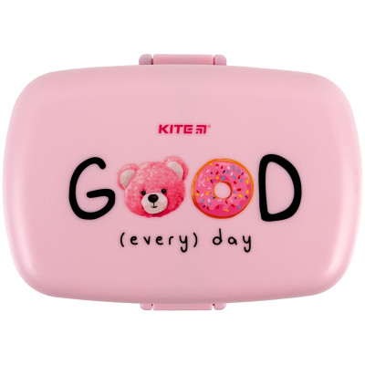 Ланч-бокс детский Kite с наполнением 1150 мл, розовый (K23-180-1) Винница - изображение 2
