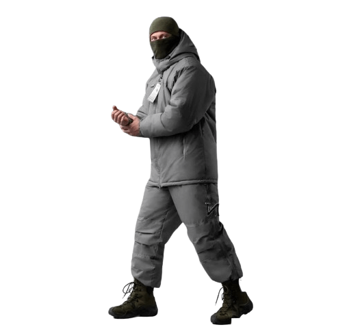 Зимний мужской костюм Oblivion (куртка и штаны) Level 7 Серый (размер S-M) Киев