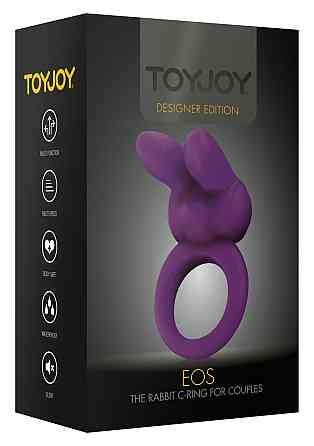 Ерекційне вібро кільце Eos the Rabbit C-Ring Sex Aura Київ