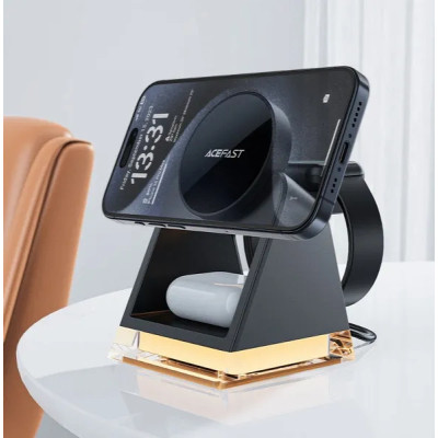Зарядний пристрій Acefast Wireless QI 3in1 15W E17 (6974316282815) Вінниця - фото 6