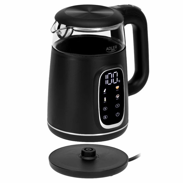 Электрочайник Adler AD 1305 2200Вт 1.7Л Black Silver EC-94 Львов - изображение 8