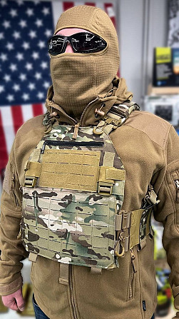 Тактична плитоноска із системою Molle (без плит) Мультикам Вінниця - фото 5