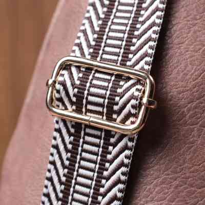 Сумка Vintage Компактна жіноча через плече з екошкіри Коричнева (22778) Вінниця