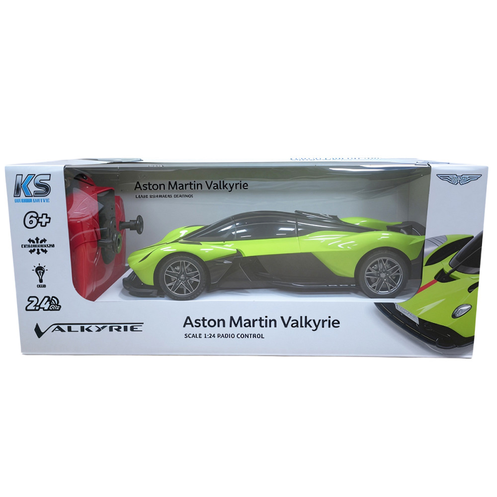 Автомобіль KS Drive на р/к - Aston Martin Valkyrie (1:24, 2.4 ГГц, зелений) Дніпро - фото 4