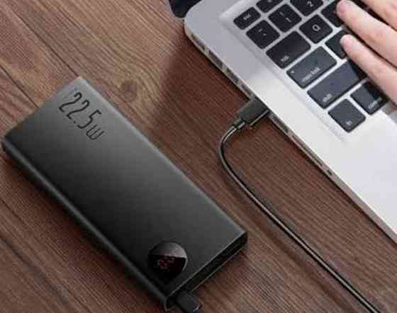 Павер банк Baseus 20000 для телефона, ноутбука, power bank, повербанк. Київ