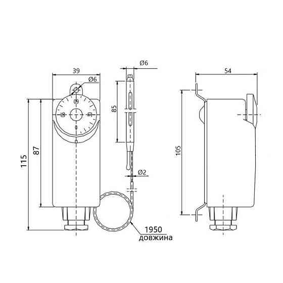 Термостат Thermo Alliance Standart с выносным датчиком TAS350 Киев