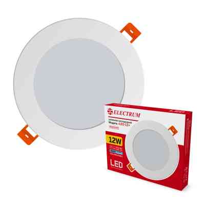 Світильник Electrum LEO-12W 4000K (B-LD-0739) Вінниця