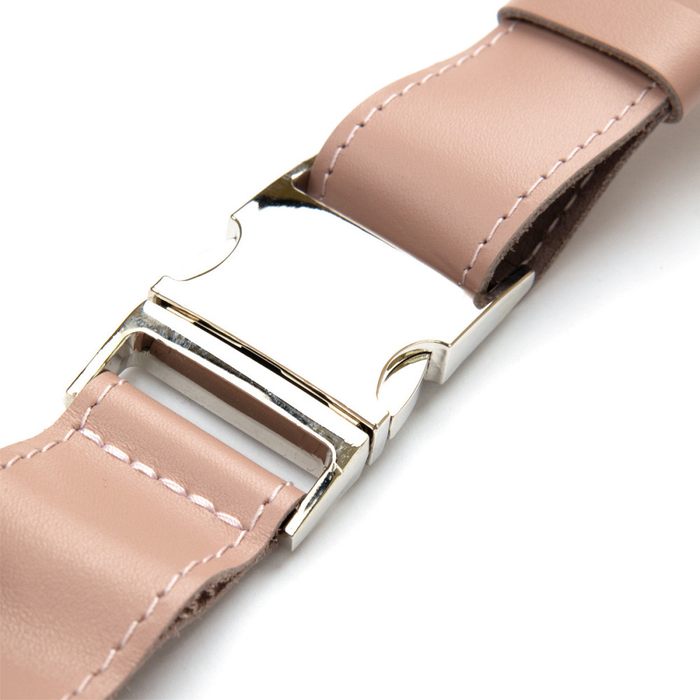 Практична шкіряна жіноча поясна сумка GRANDE PELLE 11359 Рожевий Київ - фото 4