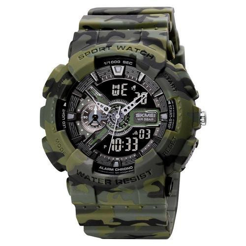Skmei 1688 Green-Black Military SBR Київ - фото 1