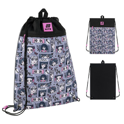 Сумка для взуття Kite 601M Anime Girl (K25-601M-9) Вінниця - фото 1