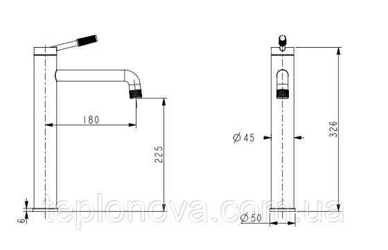 Змішувач для умивальника VENTA BI102HG Чернівці