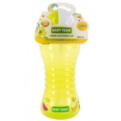 Поїльник-непроливайка Baby Team 300 мл зелений (5005_зелений) Вінниця - фото 2