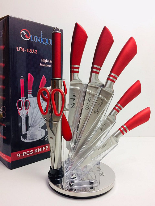 Набір Ножів UNIQUE UN 1832 (6 шт./яск.) Одеса - фото 1