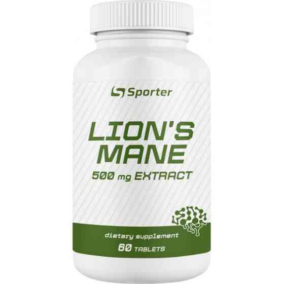 Екстракт левової гриви Sporter Lion's Mane 60 tabs Луцьк