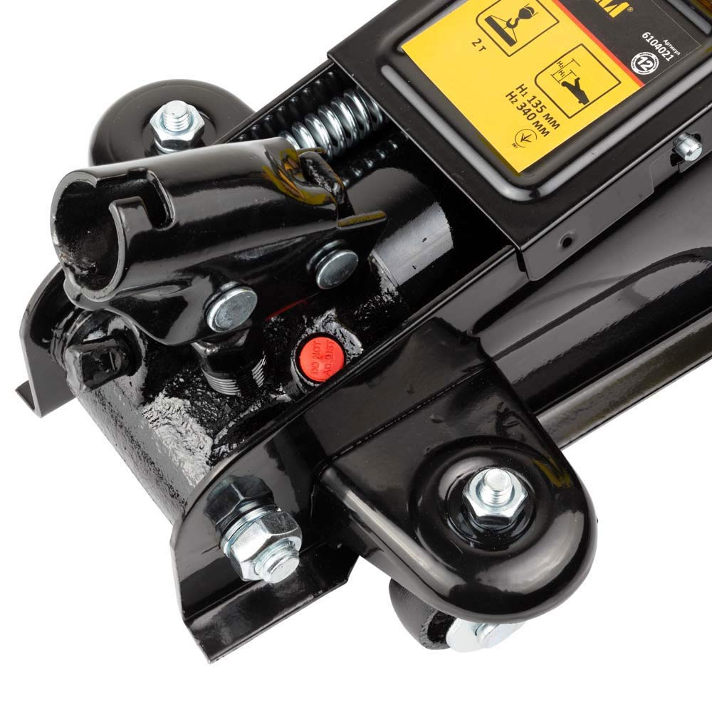 Sigma Домкрат гидравлический подкатной 2т H 130-345мм (кейс) SIGMA (6104021) Коломия - фото 2