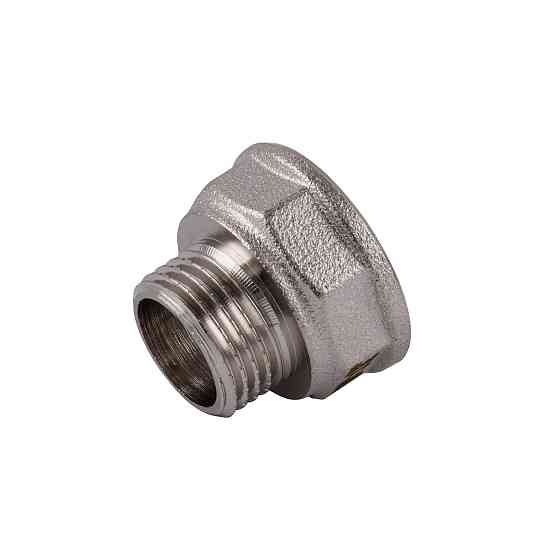Перехідник редукційний 3/4″х1/2″ВЗ нікельований восьмигранний NK433O OPTIMUM Тернопіль