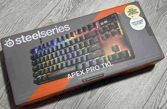 Клавіатура  ігрова SteelSeries Apex Pro TKL Gen 3 Black (64740) Київ