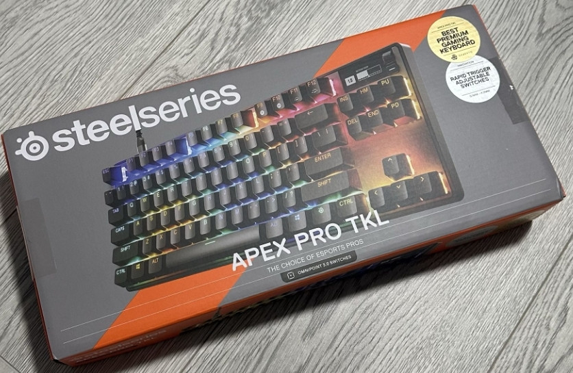 Клавіатура  ігрова SteelSeries Apex Pro TKL Gen 3 Black (64740) Київ - фото 3