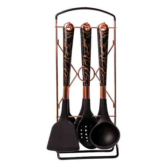 Набор кухонных принадлежностей на подставке 6 шт. Киев