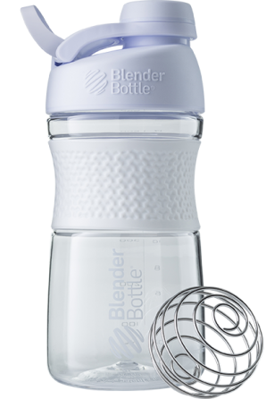 Шейкер спортивний (пляшка) BlenderBottle SportMixer Twist 20oz/590ml White (Original) Кам'янське
