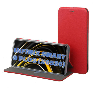 Чехол для мобильного телефона BeCover Exclusive Infinix Smart 8 Plus (X6526) Burgundy Red (711261) Винница - изображение 1