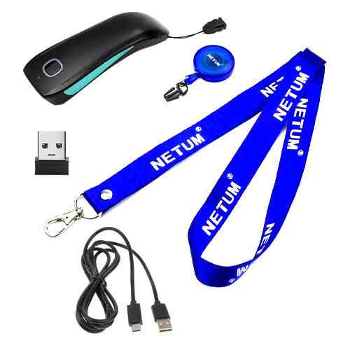 Сканер штрихкодів 1D Netum C740, бездротовий Bluetooth USB, портативний з АКБ Київ