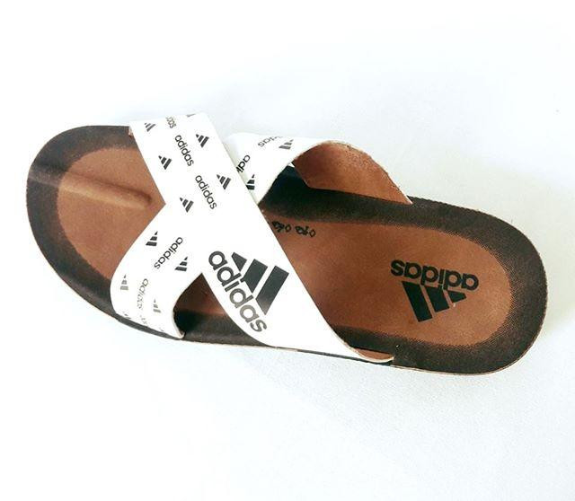 Чоловічі Шльопанці Тапочки Adidas Сланці Білі ( розміри: 40,41,42,43,44,45) Дніпро - фото 2