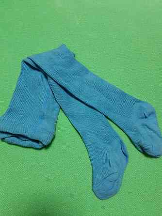 Колготи дитячі блакитні - 10 розмір на ріст 68см, 75% бавовна, 25% поліамід Київ