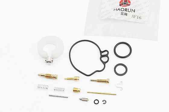 Ремонтний комплект карбюратора Honda TACT AF16, 15 деталей + поплавок Київ