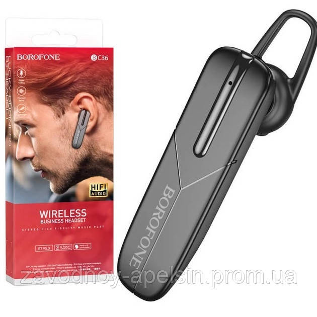 Гарнітура навушник моно bluetooth mono hoco E57 Одеса - фото 1