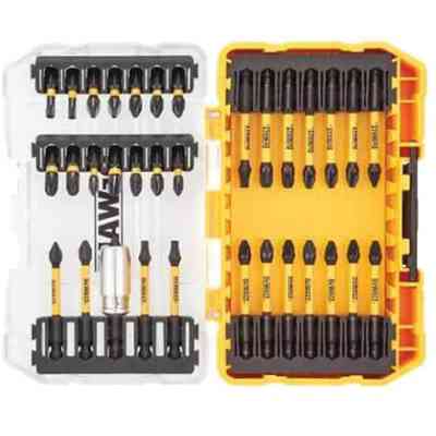 Набір біт DeWALT EXTREME FLEXTORQ, Phillips, Pozidriv, Torx, Pz2, L = 25, 57 мм, 34 шт, кейс (DT70746T) Вінниця