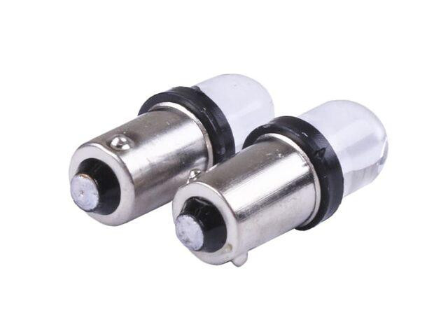 Лампа 1-діодна (поворотів) жовтий скло Т9, к-т: Кабельне Телебачення 2шт. - AM Мукачево - фото 1