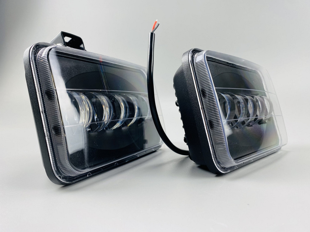 Додаткова фара LED прямокутна світлодіодна прямокутна 50W (5 діодів) led chip CREE Мукачево - фото 3