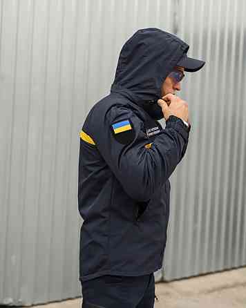 Куртка вітровка Patrol для ДСНС на сітці синя Киев
